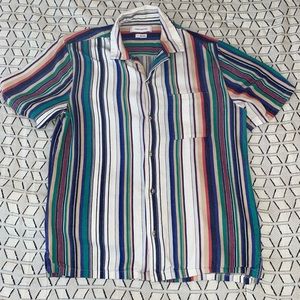 men’s short sleeve button down